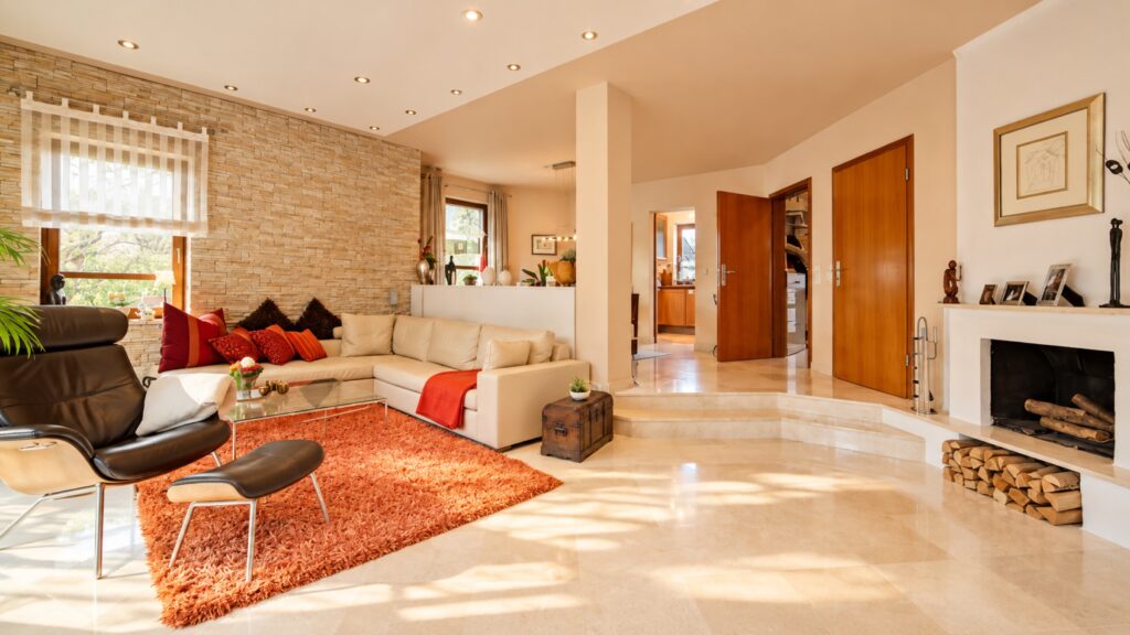 Immobilienfotografie – professionell bearbeitetes Foto von Berg Elevate