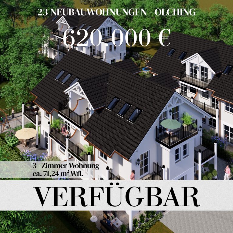 Social-Media-Beitrag für Immobilienvermarktung